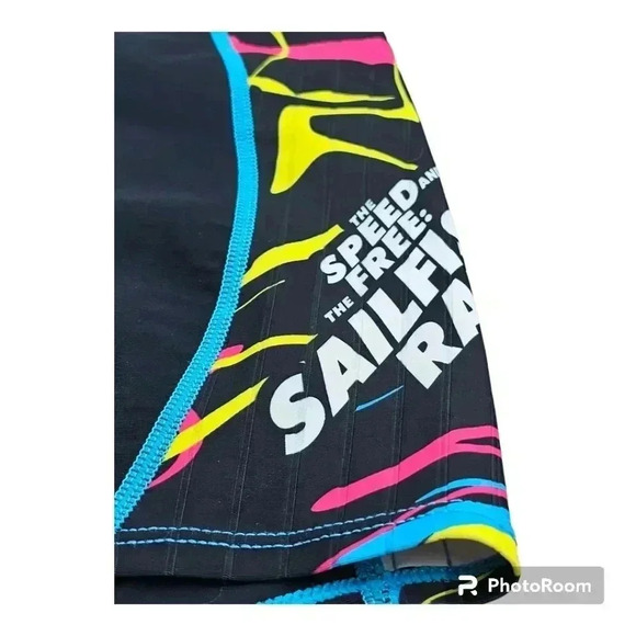 MY KILOMETER MEN ATHLETIC JAMMERS | SWIMWEAR DURABLE SQUARE LEG TRUNKS 3XL - Picture 4 of 6